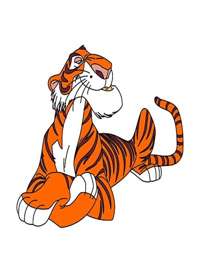 Bhai Please Sher Khan Wooden Fridge Magnet (Pack of 1) Fun Comic Character Gift and Decoration - Image 1